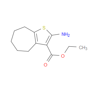 ETHYL 2-AMINO-5,6,7,8-TETRAHYDRO-4H-CYCLOHEPTA[B]THIOPHENE-3-CARBOXYLATE - Click Image to Close