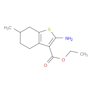ETHYL 2-AMINO-6-METHYL-4,5,6,7-TETRAHYDROBENZO[B]THIOPHENE-3-CARBOXYLATE