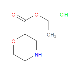ETHYL MORPHOLINE-2-CARBOXYLATE HYDROCHLORIDE