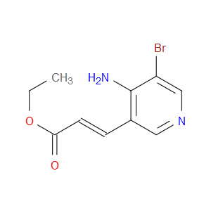 ETHYL 3-(4-AMINO-5-BROMO-3-PYRIDYL)ACRYLATE
