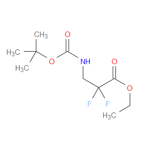 ETHYL 3-(BOC-AMINO)-2,2-DIFLUOROPROPANOATE - Click Image to Close