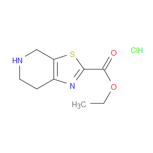 ETHYL 4,5,6,7-TETRAHYDROTHIAZOLO[5,4-C]PYRIDINE-2-CARBOXYLATE HYDROCHLORIDE