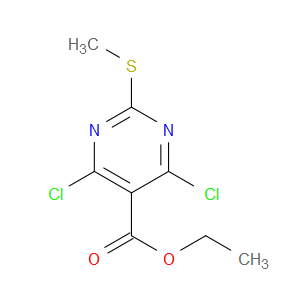 ETHYL 4,6-DICHLORO-2-(METHYLTHIO)PYRIMIDINE-5-CARBOXYLATE