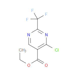 ETHYL 4-CHLORO-2-(TRIFLUOROMETHYL)PYRIMIDINE-5-CARBOXYLATE
