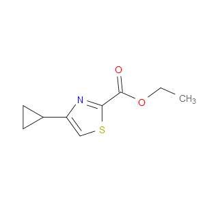 ETHYL 4-CYCLOPROPYLTHIAZOLE-2-CARBOXYLATE - Click Image to Close