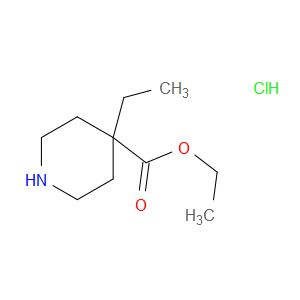 ETHYL 4-ETHYL-4-PIPERIDINECARBOXYLATE HYDROCHLORIDE - Click Image to Close