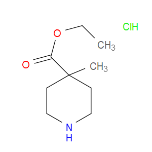 ETHYL 4-METHYLPIPERIDINE-4-CARBOXYLATE HYDROCHLORIDE - Click Image to Close