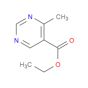 ETHYL 4-METHYLPYRIMIDINE-5-CARBOXYLATE