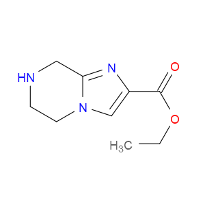 ETHYL 5,6,7,8-TETRAHYDROIMIDAZO[1,2-A]PYRAZINE-2-CARBOXYLATE