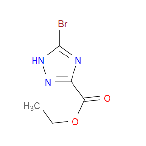 ETHYL 5-BROMO-1H-1,2,4-TRIAZOLE-3-CARBOXYLATE
