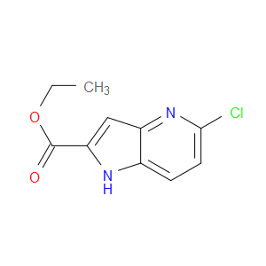 ETHYL 5-CHLORO-1H-PYRROLO[3,2-B]PYRIDINE-2-CARBOXYLATE