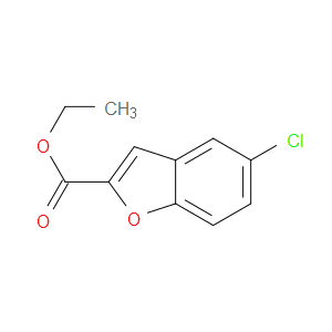 ETHYL 5-CHLOROBENZOFURAN-2-CARBOXYLATE