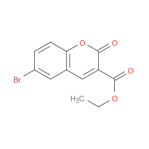 ETHYL 6-BROMO-2-OXO-2H-CHROMENE-3-CARBOXYLATE