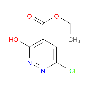 ETHYL 6-CHLORO-3-HYDROXYPYRIDAZINE-4-CARBOXYLATE