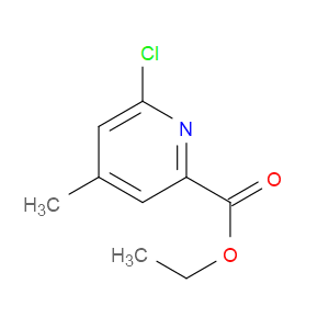 ETHYL 6-CHLORO-4-METHYLPYRIDINE-2-CARBOXYLATE - Click Image to Close