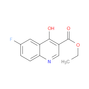 ETHYL 6-FLUORO-4-HYDROXYQUINOLINE-3-CARBOXYLATE - Click Image to Close