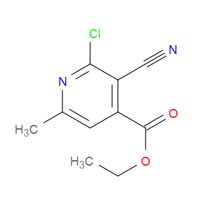ETHYL 2-CHLORO-3-CYANO-6-METHYLISONICOTINATE