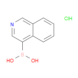 ISOQUINOLINE-4-BORONIC ACID HYDROCHLORIDE - Click Image to Close