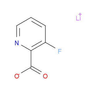 LITHIUM 3-FLUOROPYRIDINE-2-CARBOXYLATE - Click Image to Close