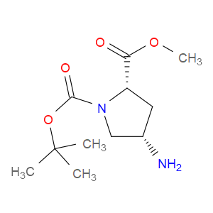 (2S,4S)-1-TERT-BUTYL 2-METHYL 4-AMINOPYRROLIDINE-1,2-DICARBOXYLATE