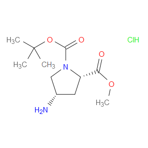 METHYL (2S,4S)-1-BOC-4-AMINOPYRROLIDINE-2-CARBOXYLATE HYDROCHLORIDE