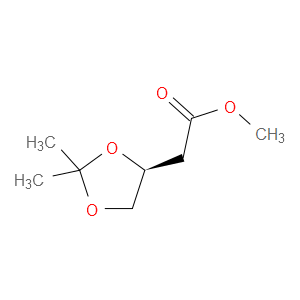 METHYL (4S)-(+)-2,2-DIMETHYL-1,3-DIOXOLANE-4-ACETATE - Click Image to Close