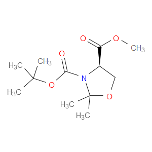 (R)-3-TERT-BUTYL 4-METHYL 2,2-DIMETHYLOXAZOLIDINE-3,4-DICARBOXYLATE - Click Image to Close