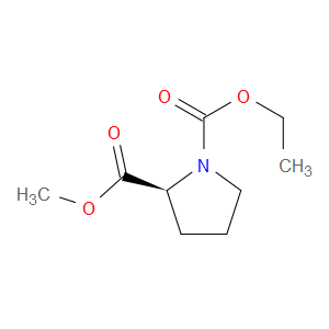 METHYL (S)-1-(ETHOXYCARBONYL)PYRROLIDINE-2-CARBOXYLATE - Click Image to Close