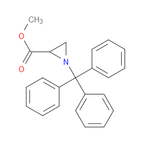 METHYL 1-TRITYLAZIRIDINE-2-CARBOXYLATE