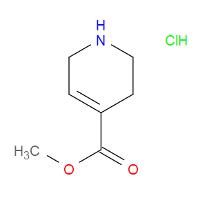 METHYL 1,2,3,6-TETRAHYDROPYRIDINE-4-CARBOXYLATE HYDROCHLORIDE - Click Image to Close