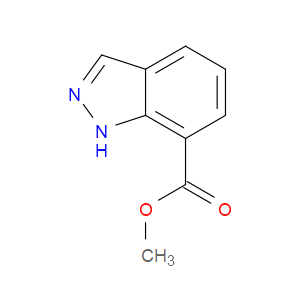 METHYL 1H-INDAZOLE-7-CARBOXYLATE - Click Image to Close