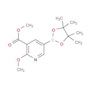 METHYL 2-METHOXY-5-(4,4,5,5-TETRAMETHYL-1,3,2-DIOXABOROLAN-2-YL)NICOTINATE