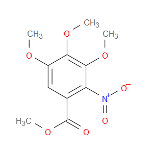 METHYL 2-NITRO-3,4,5-TRIMETHOXYBENZOATE