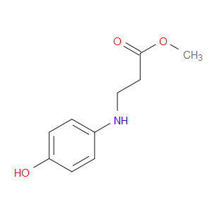 METHYL 3-[(4-HYDROXYPHENYL)AMINO]PROPANOATE - Click Image to Close