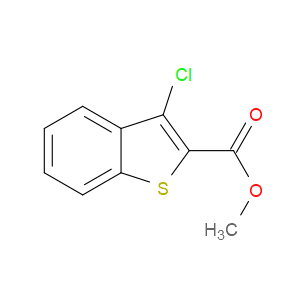 METHYL 3-CHLOROBENZO[B]THIOPHENE-2-CARBOXYLATE - Click Image to Close