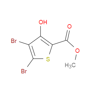 METHYL 4,5-DIBROMO-3-HYDROXYTHIOPHENE-2-CARBOXYLATE - Click Image to Close
