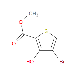 METHYL 4-BROMO-3-HYDROXYTHIOPHENE-2-CARBOXYLATE