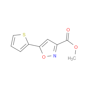 METHYL 5-(THIOPHEN-2-YL)ISOXAZOLE-3-CARBOXYLATE - Click Image to Close