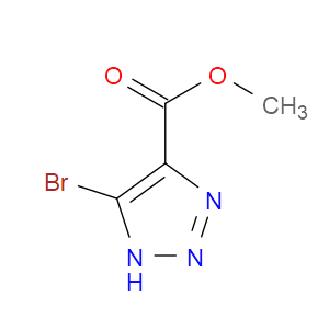 METHYL 5-BROMO-1H-1,2,3-TRIAZOLE-4-CARBOXYLATE