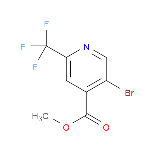 METHYL 5-BROMO-2-(TRIFLUOROMETHYL)ISONICOTINATE