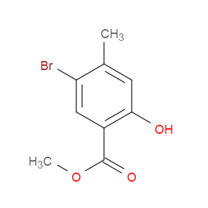 METHYL 5-BROMO-2-HYDROXY-4-METHYLBENZOATE