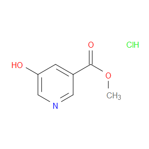 METHYL 5-HYDROXYNICOTINATE HYDROCHLORIDE - Click Image to Close
