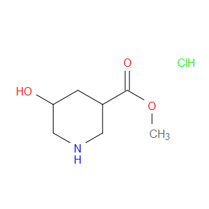 METHYL 5-HYDROXYPIPERIDINE-3-CARBOXYLATE HYDROCHLORIDE