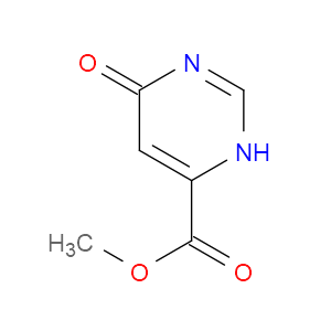 METHYL 6-HYDROXYPYRIMIDINE-4-CARBOXYLATE - Click Image to Close