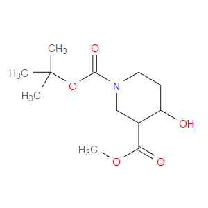 METHYL N-BOC-4-HYDROXYPIPERIDINE-3-CARBOXYLATE