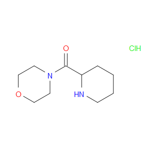 MORPHOLINO(2-PIPERIDINYL)METHANONE HYDROCHLORIDE - Click Image to Close