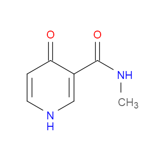 N-METHYL-4-OXO-1,4-DIHYDROPYRIDINE-3-CARBOXAMIDE - Click Image to Close