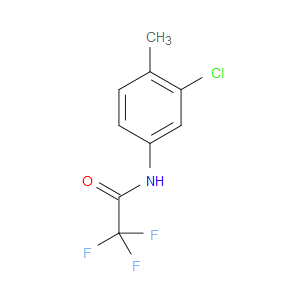 N-(3-CHLORO-4-METHYLPHENYL)-2,2,2-TRIFLUOROACETAMIDE