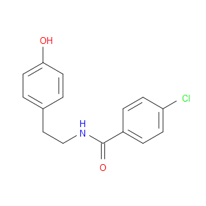 4-CHLORO-N-[2-(4-HYDROXYPHENYL)ETHYL]BENZAMIDE - Click Image to Close