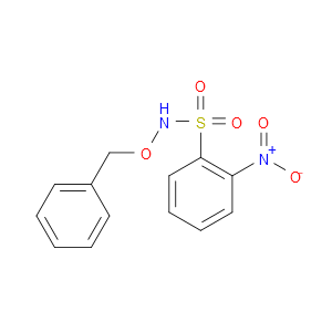 N-(BENZYLOXY)-2-NITROBENZENESULFONAMIDE - Click Image to Close
